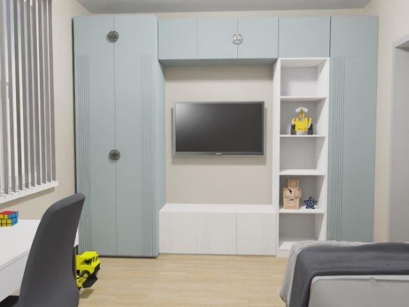 3D-проект для коллекции мебели Мишель Фрост