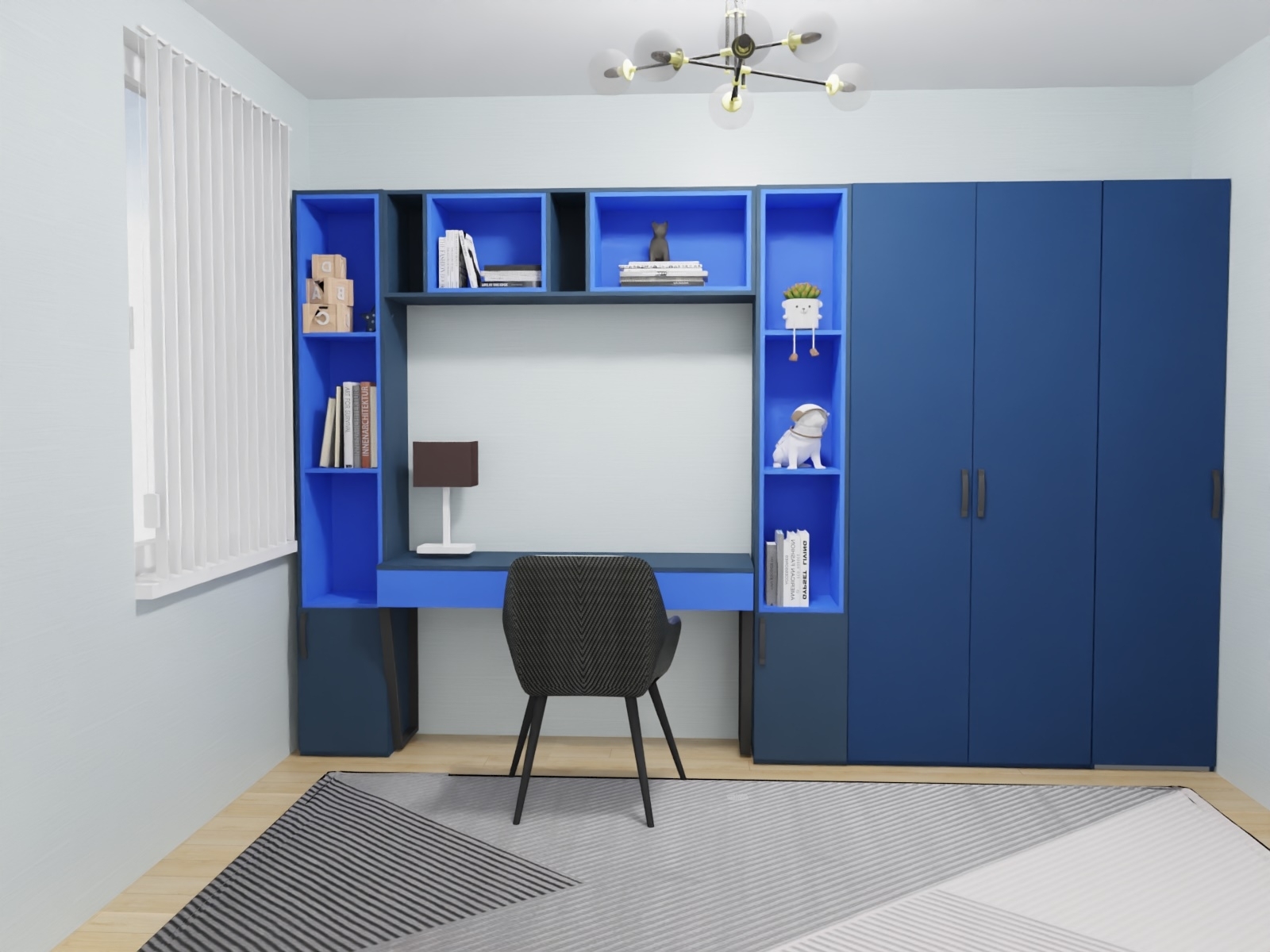 3D-проект для коллекции мебели Бостон