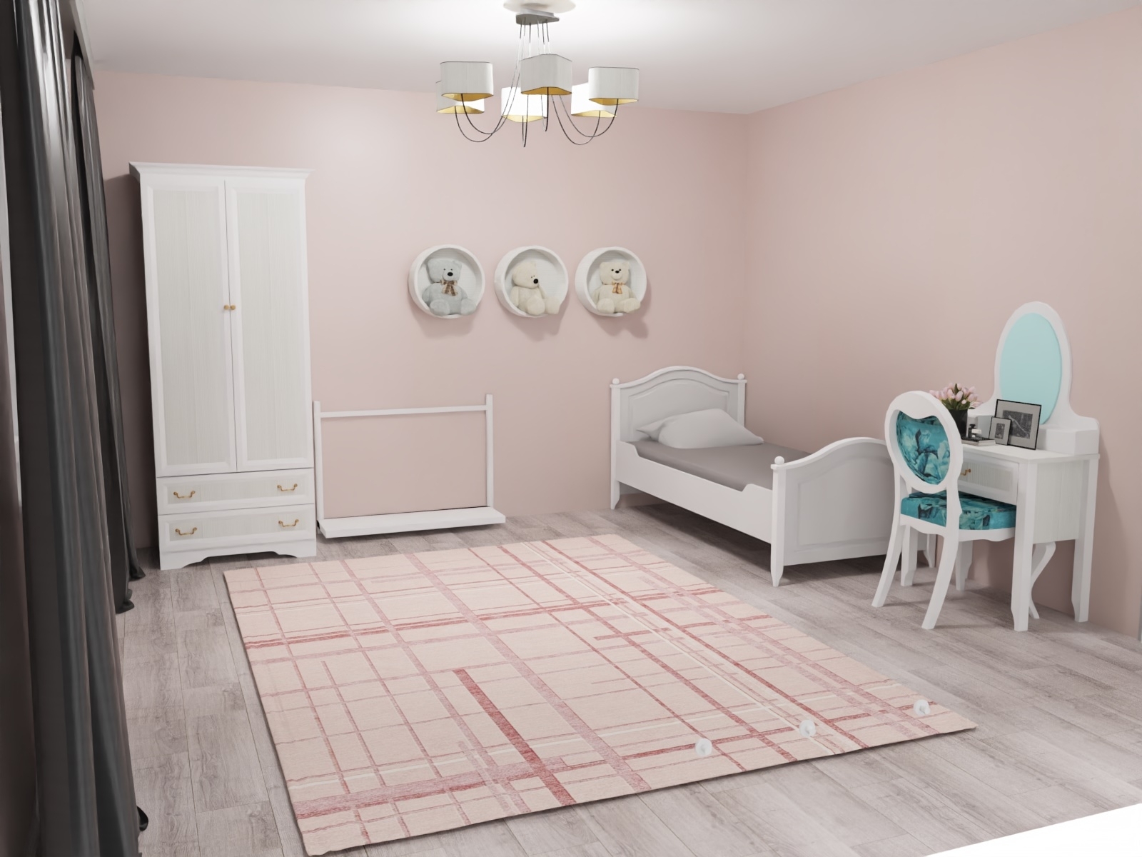 3D-проект для коллекции мебели Классика