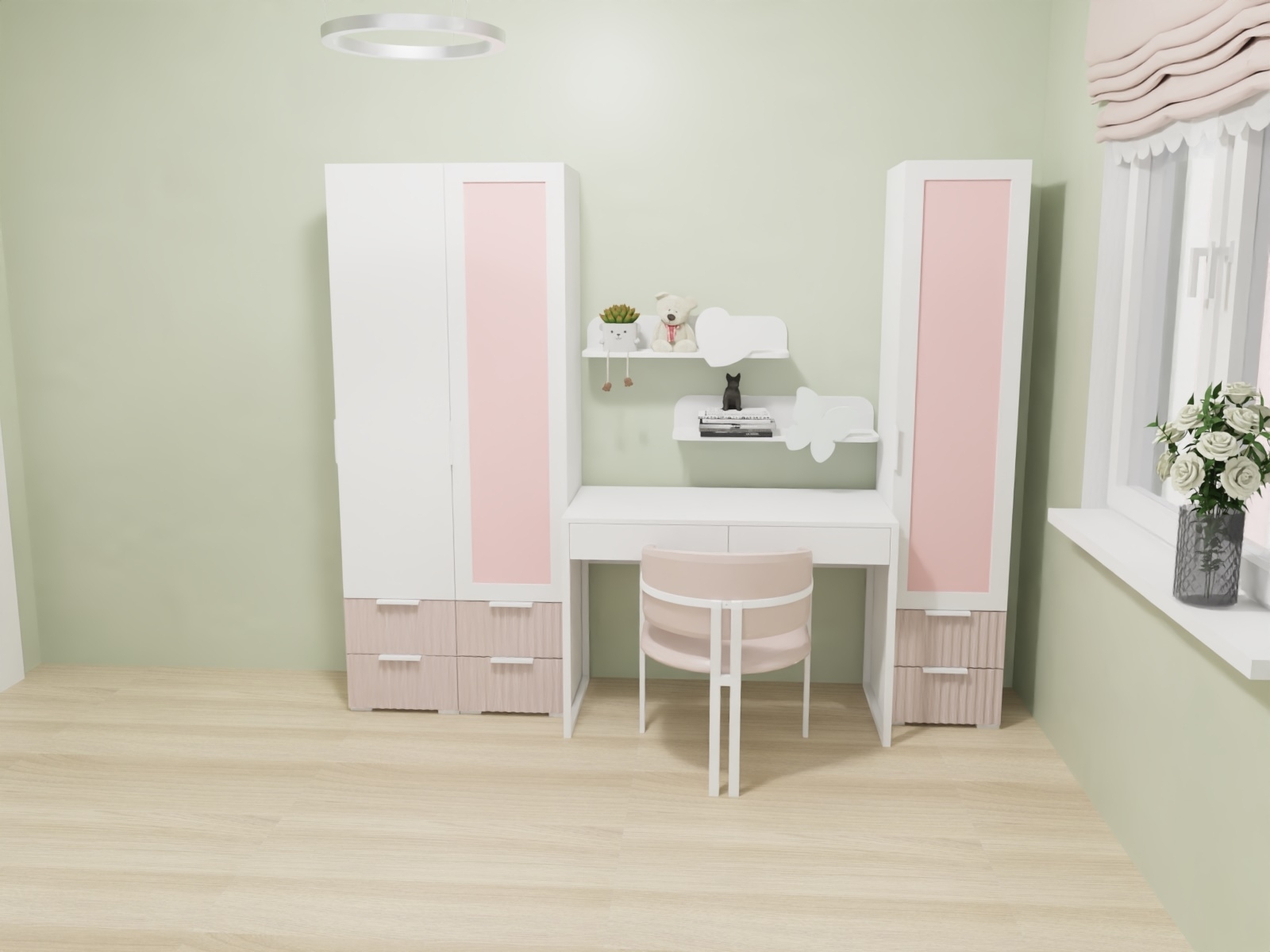 3D-проект для коллекции мебели Зефир