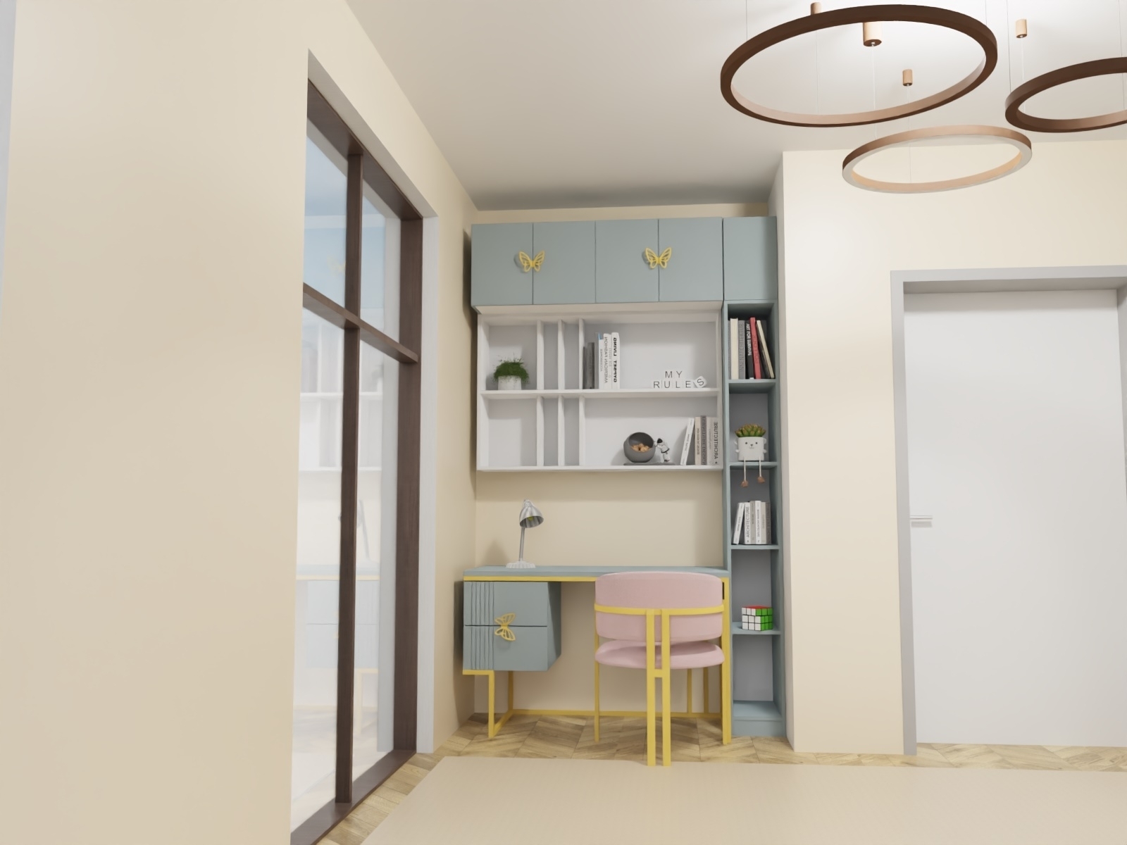 3D-проект для коллекции мебели Мишель Фрост