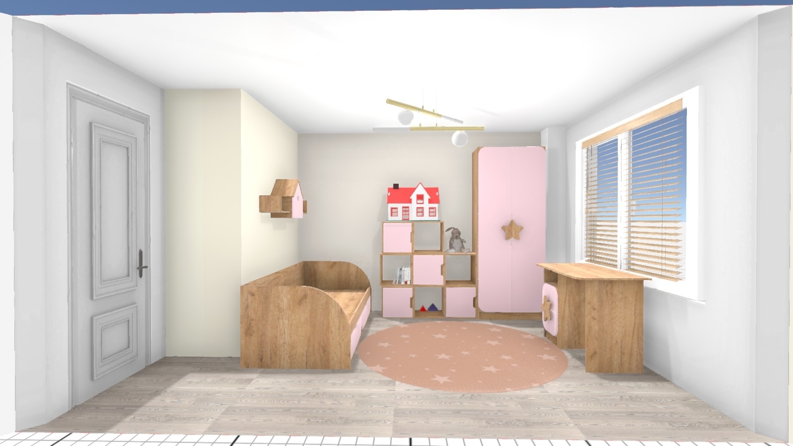 3D-проект для коллекции мебели Колибри