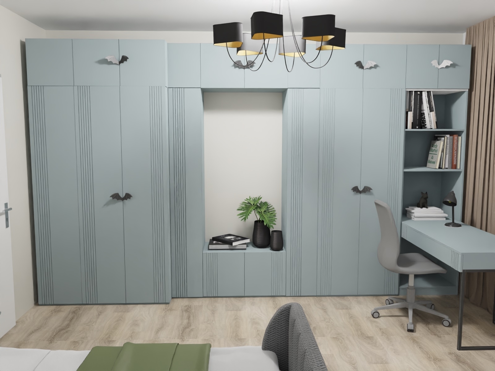 3D-проект для коллекции мебели Мишель Фрост