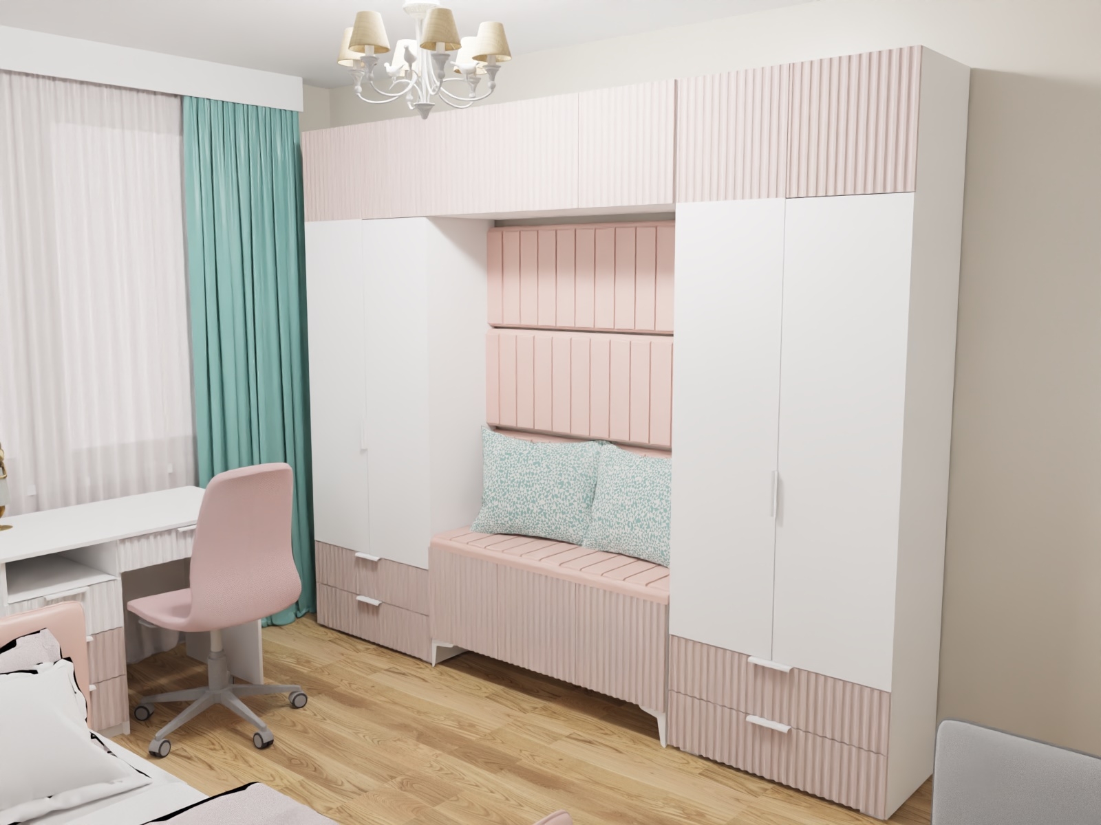 3D-проект для коллекции мебели Зефир