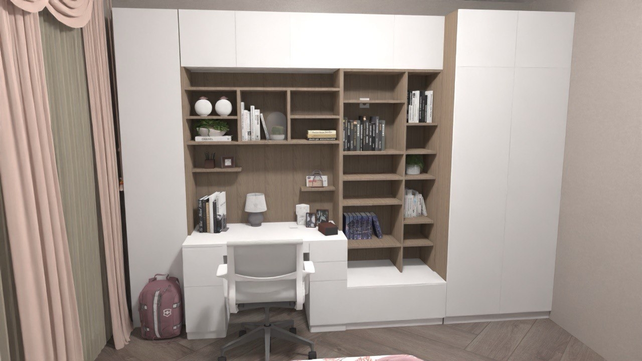 3D-проект для коллекции мебели Crisp