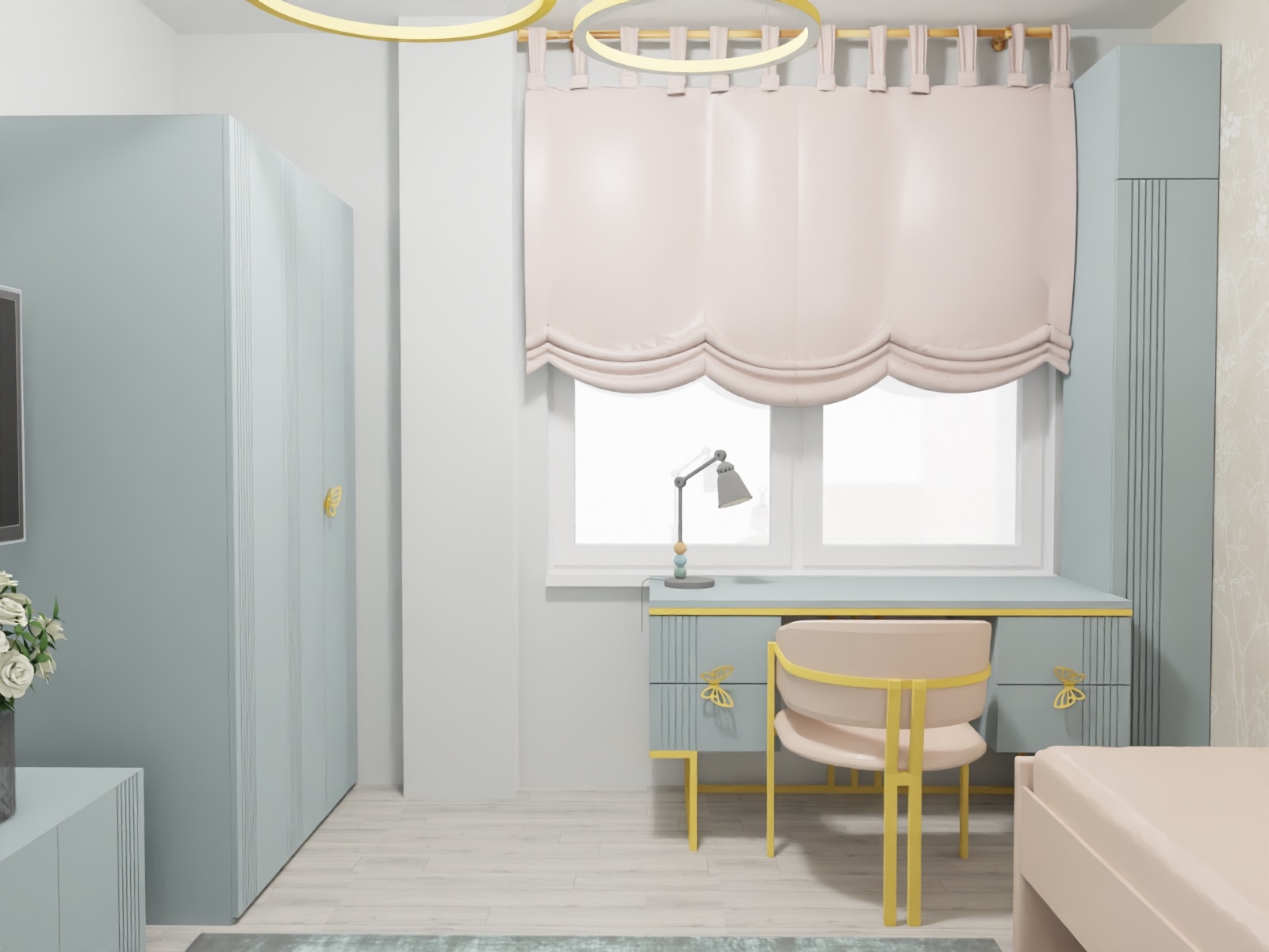 3D-проект для коллекции мебели Мишель Фрост