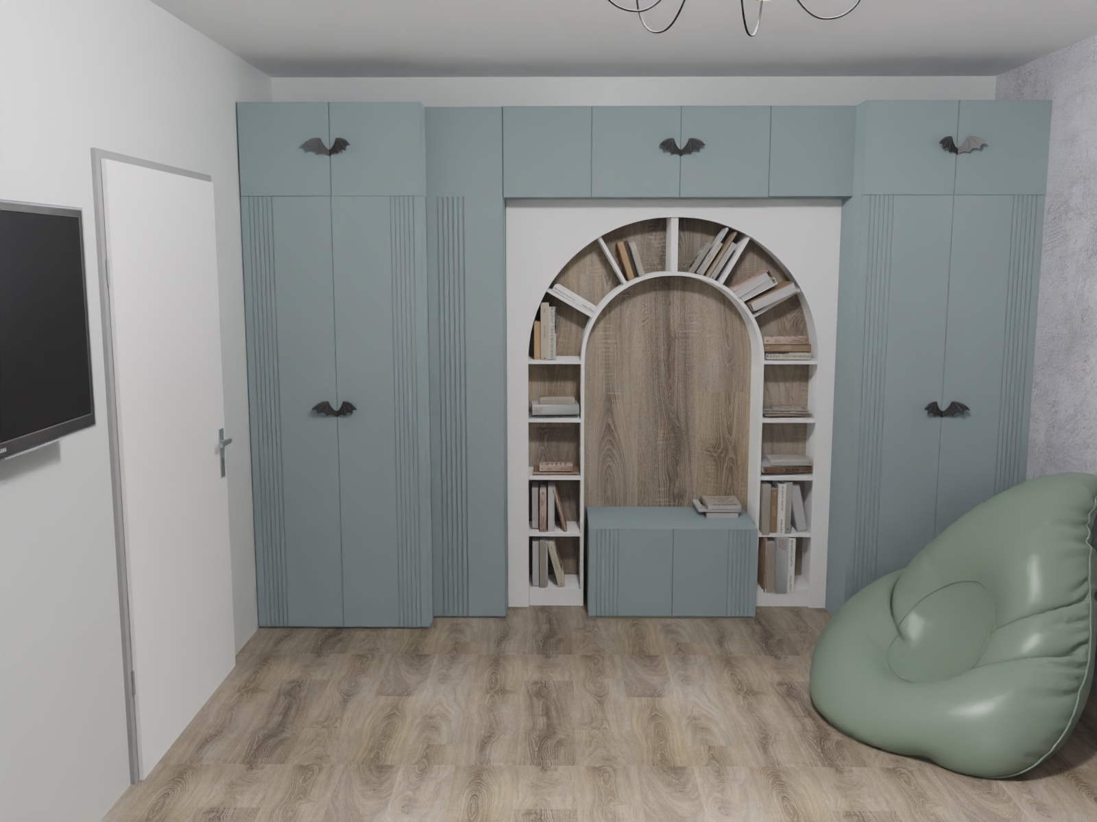 3D-проект для коллекции мебели Мишель Фрост