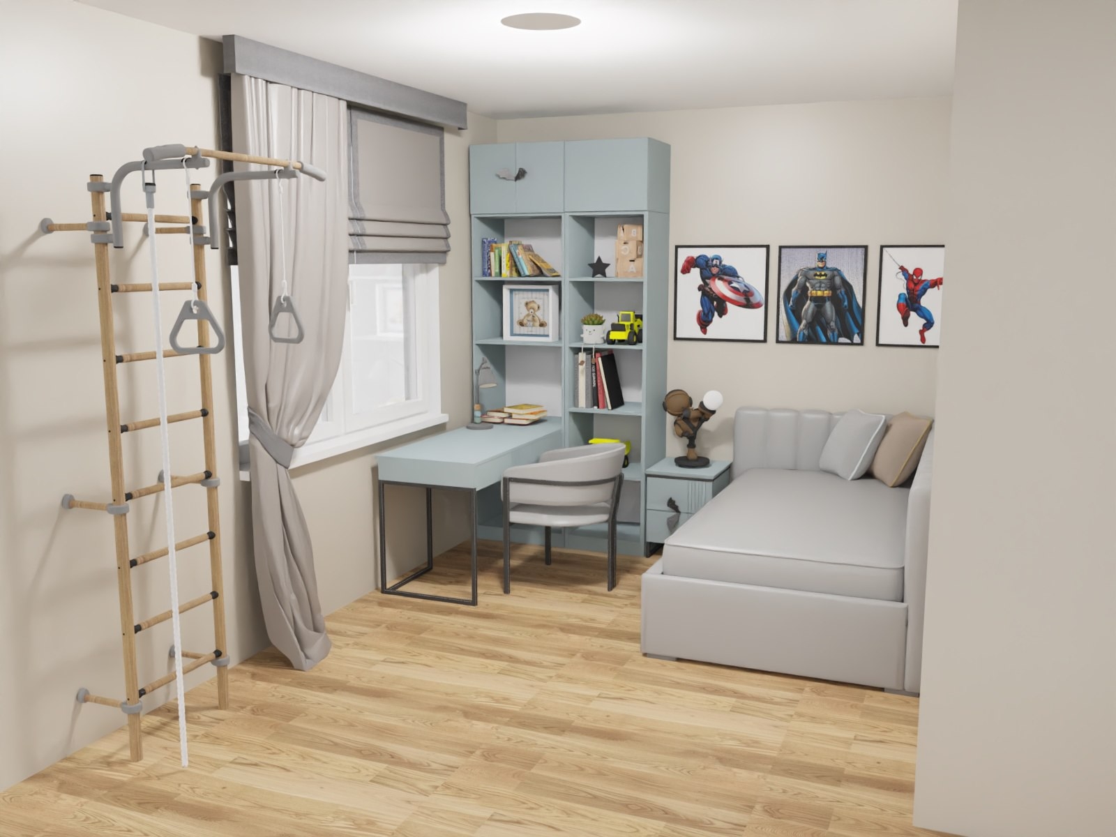 3D-проект для коллекции мебели Мишель Фрост