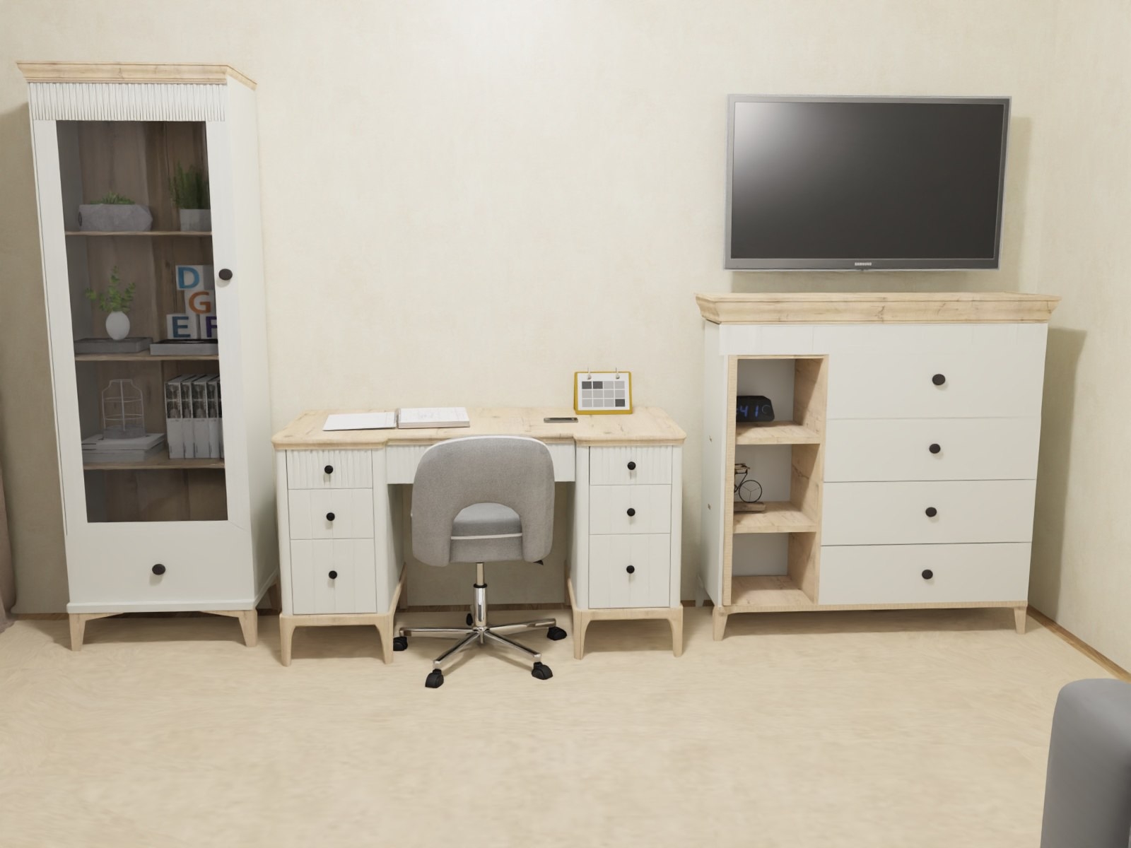 3D-проект для коллекции мебели Грета