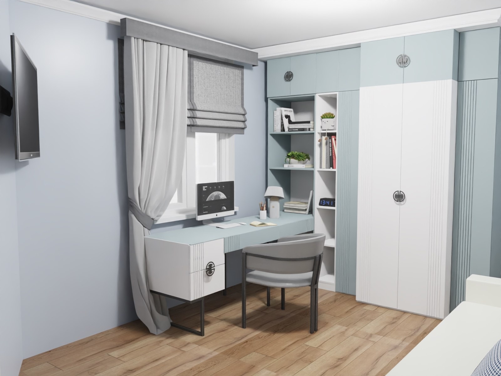 3D-проект для коллекции мебели Мишель