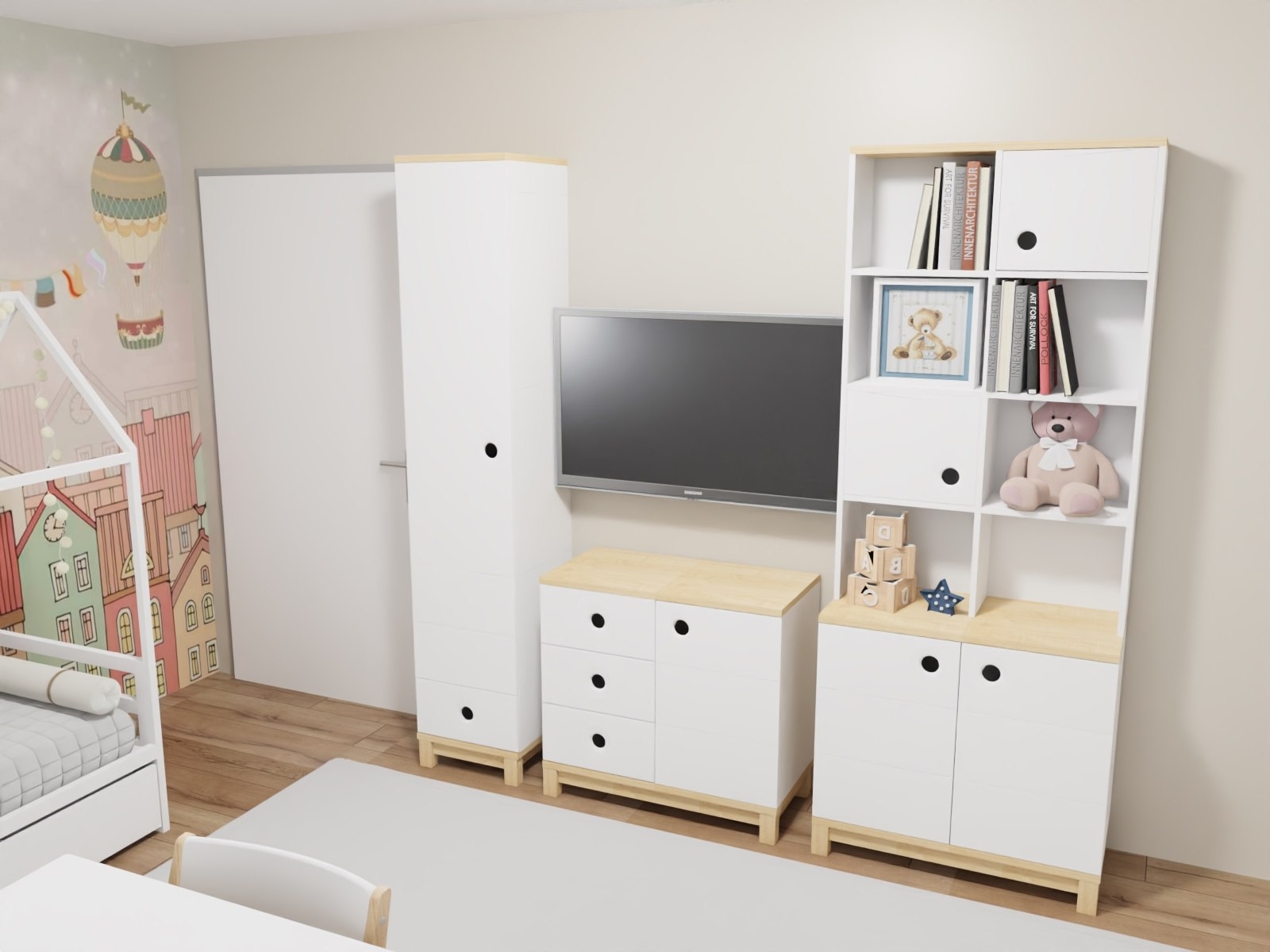 3D-проект для коллекции мебели Робин Лайт