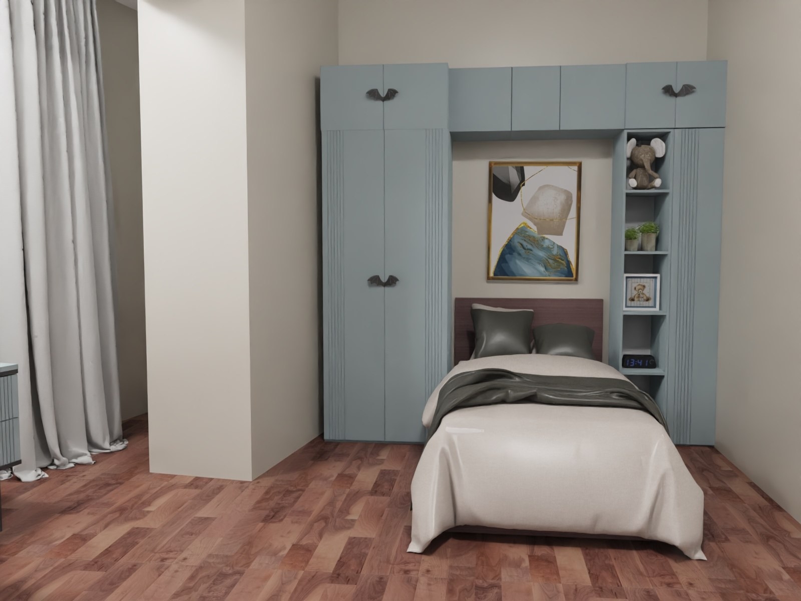 3D-проект для коллекции мебели Мишель Фрост