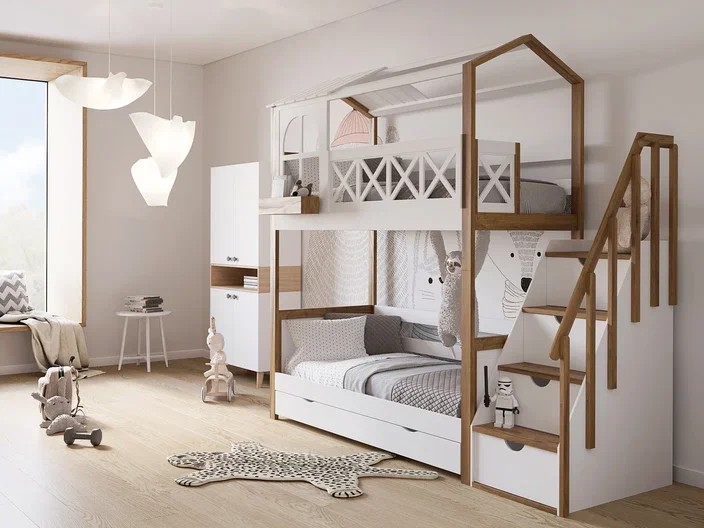 Кровать двухъярусная Хома Prado 2 Кровать двухъярусная Хома Prado 2