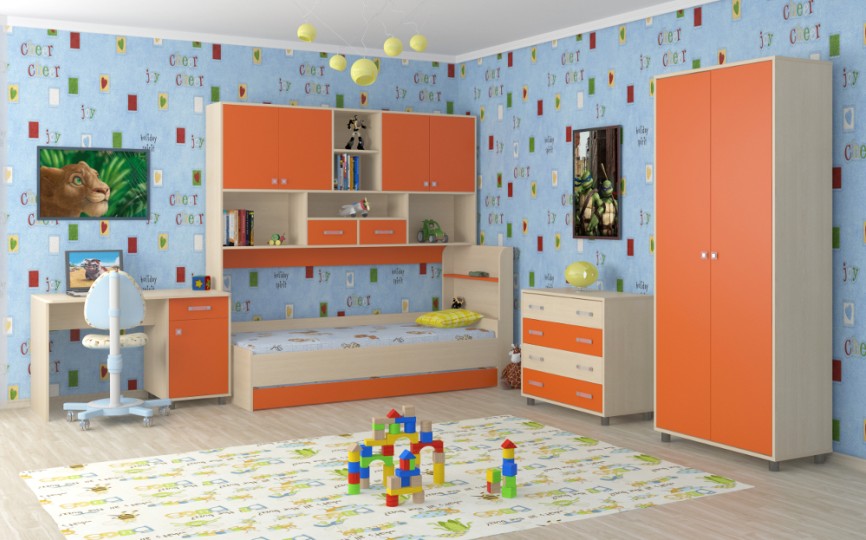 Детская комната "Дельта" комп.5 