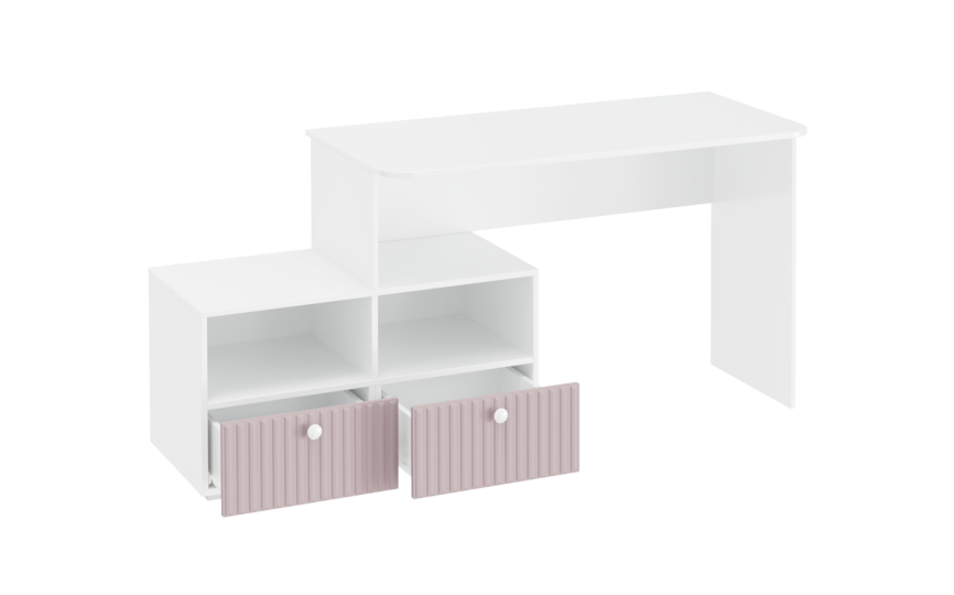 Стол письменный Фокс с ящиками угловой