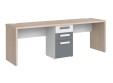 Стол Оксфорд на два рабочих места с тумбой