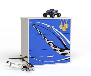 Комод "Formula" синий для мальчика Комод "Formula" синий для мальчика