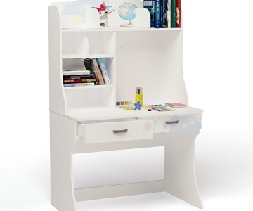 Стол с надстройкой "Molly" белый Стол с надстройкой "Molly" белый