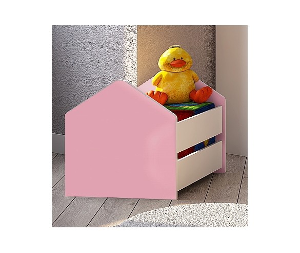 Ящик для игрушек Сказка цветной ДС-4/2