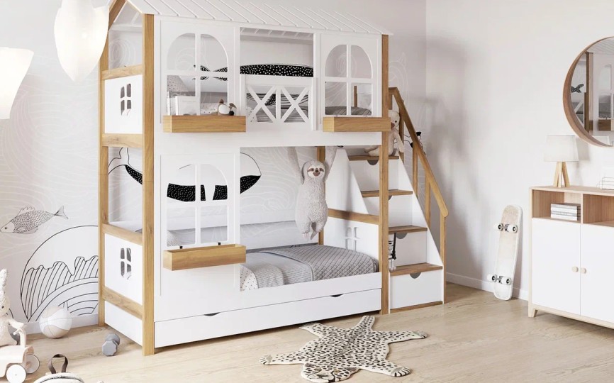 Двухъярусная кровать Хома Prado 3