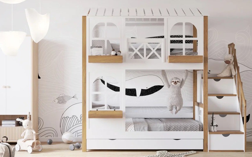 Двухъярусная кровать Хома Prado 3