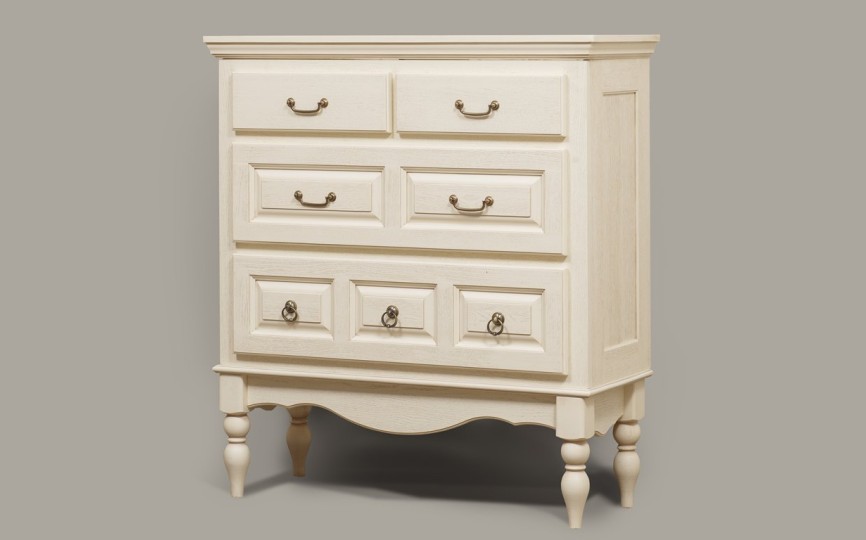 Комод Бьёрт на высоких ножках 1-9