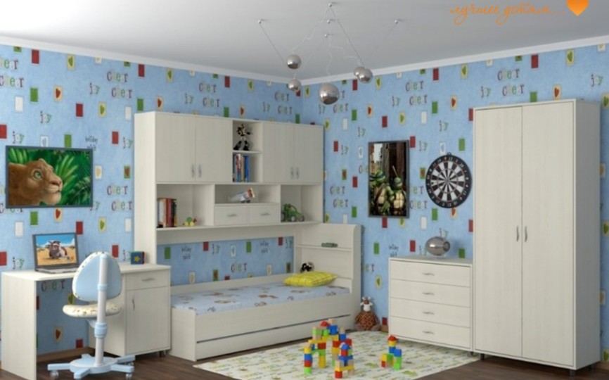 Детская комната "Дельта" комплект 9