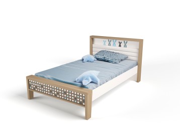 Кровать №1 MIX BUNNY голубой, 190х120 см