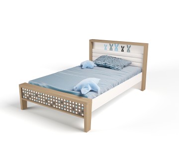 Кровать №1 MIX BUNNY голубой, 190х120 см Кровать №1 MIX BUNNY голубой, 190х120 см