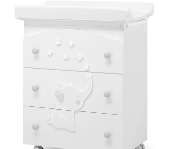 Комод пеленальный Erbesi Elly (Элли) с ванночкой