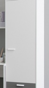 Шкаф-пенал многофункциональный Либерти Уайт ШП.М