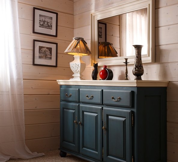 Комод Бьёрт  на круглых ножках 1-10