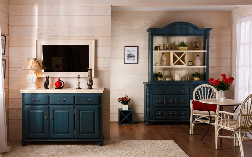 Комод Бьёрт  на круглых ножках 1-10