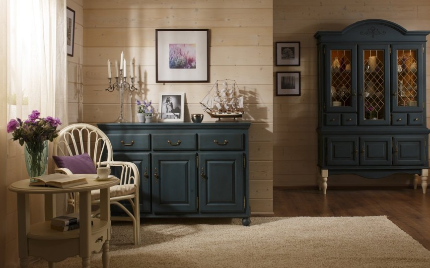 Комод Бьёрт  на круглых ножках 1-10