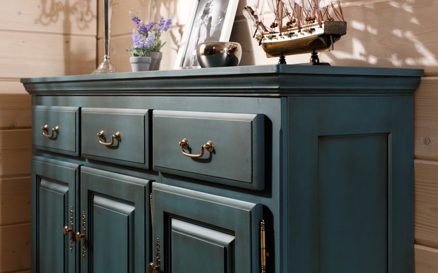 Комод Бьёрт  на круглых ножках 1-10