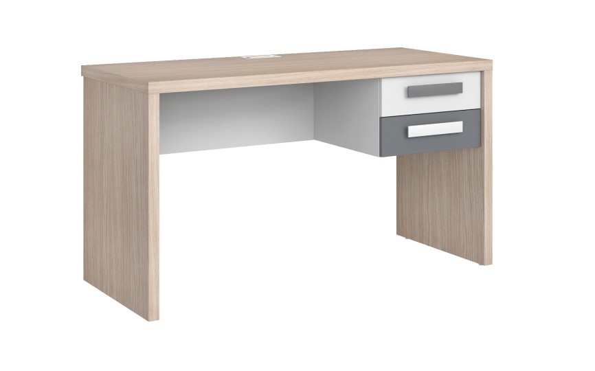 Стол прямой Оксфорд с ящиками