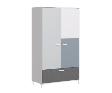 Шкаф 2-х дверный многофункциональный Либерти Уайт Ш2.М Шкаф 2-х дверный многофункциональный Либерти Уайт Ш2.М