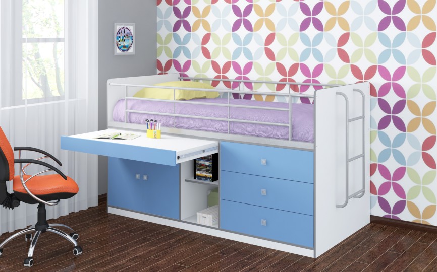 Кровать-чердак Дюймовочка-6 Кровать-чердак Дюймовочка-6