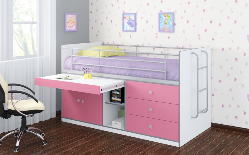 Кровать-чердак Дюймовочка-6 Кровать-чердак Дюймовочка-6