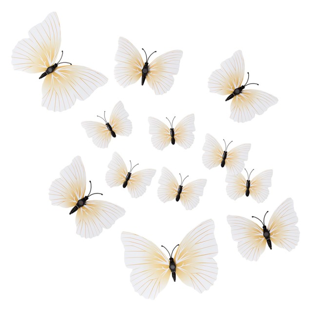 Комплект 3D наклеек Butterflies с магнитами