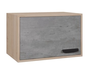 Навесной шкаф "Либерти Блэк" универсальный