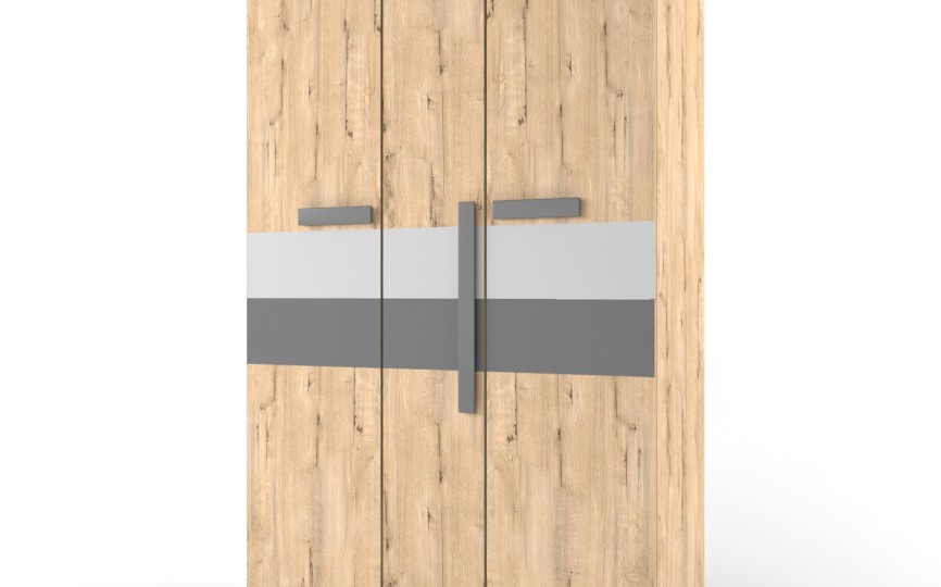 Шкаф 3-х створчатый "Твист Лофт" 