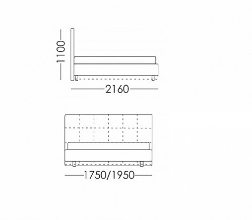 Интерьерная кровать Венеция
