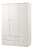 Шкаф трехдверный высокий  Тимберика Кидс N3