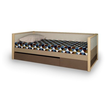 Кровать с фальшпанелью 