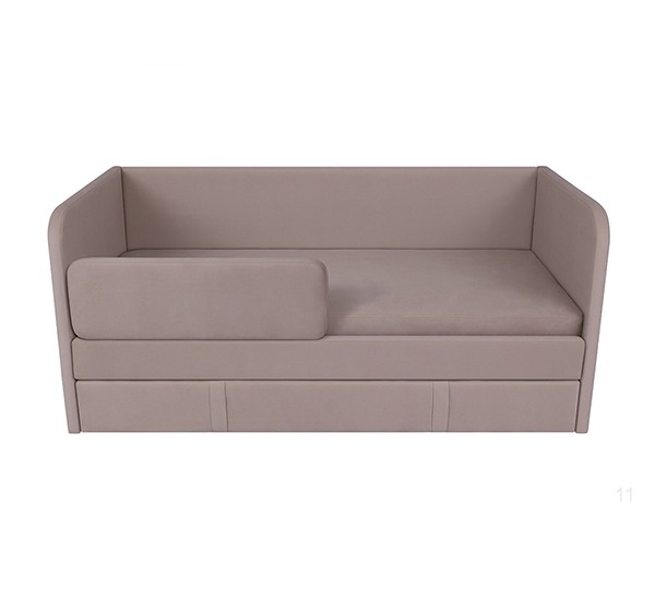 Кровать "Бимбо" 190 ткань Тедди Кровать "Бимбо" 190 ткань Тедди