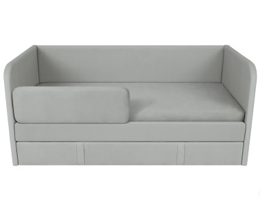 Кровать "Бимбо" 190 ткань Тедди/Вельвет Люкс 