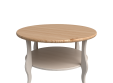 Стол журнальный "Лебо" бежевый воск 