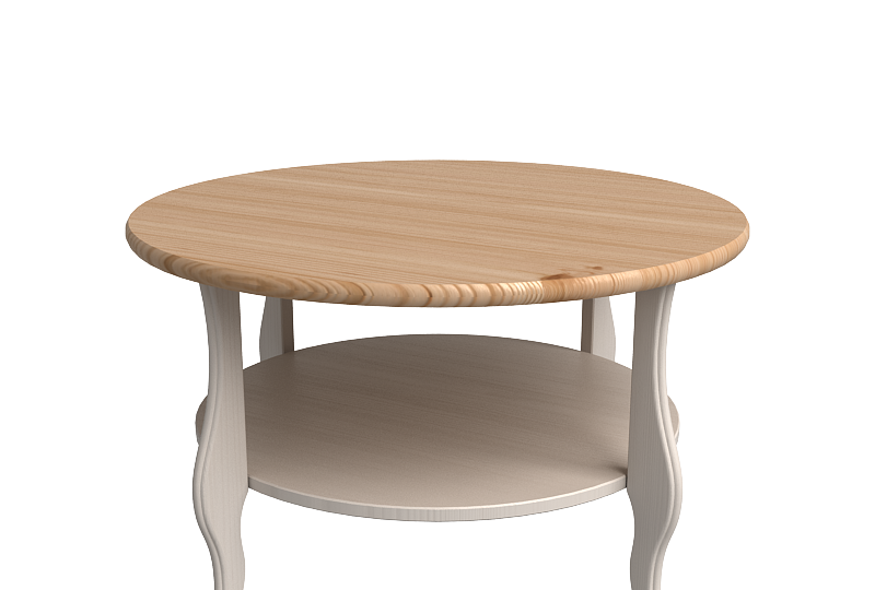 Стол журнальный "Лебо" бежевый воск 