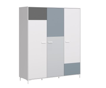 Шкаф 3-х дверный Либерти Уайт Ш3